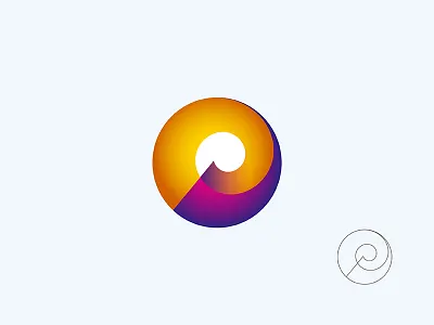 Gold Wawe art branding design icon illustration illustrator logo minimal vector web