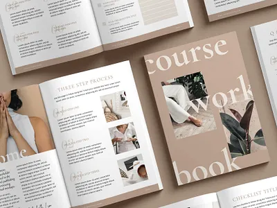 Canva WorkBook Creator branding branding design brochure canva template canvas creative market design design template download graphic design graphics layout magazine design minimal print design template template design templates workbook workshop