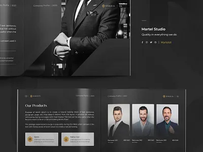 BAMURAN | Brand Identity black brand brand identity branding brochure company design flat graphic design illustration logo profile