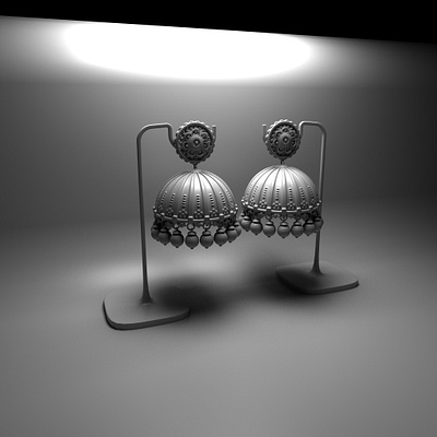 Ear Rings 3d 3d art 3d artist art autodesk design ear ring highpoly maya