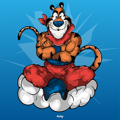 Tony the Tiger Feat DragonBall Z