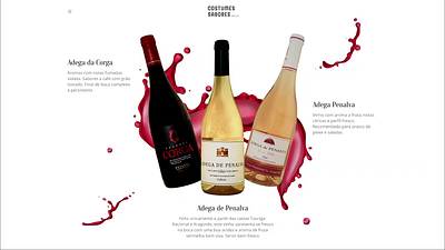 Wine E-Commerce (UI Redesign) animation branding motion graphics ui