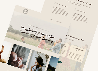 Postpartum Rest - personalized support for new moms app branding build in webflow design figma graphic design illustration logo product design typography ui ux vector webflow