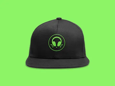 Hip Hop Alien Club NFT Branding alien alien club aliens brand headphones logo logo design merchandise nft