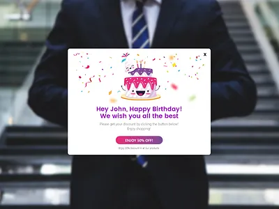 Pop up Overlay - Daily UI 16 dailyui dialog box popup ui vector art webdesign website design