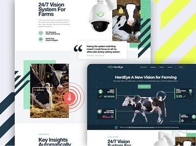 HerdEye Website app design branding logo ui ux video webdesign