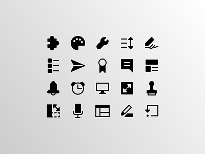 Basic UI Version 03 (Glyph) app creative design glyph icon icon bundle icon set iconography illustration microstock pack pictogram supplies ui uiux user experience user experience design user interface vector web