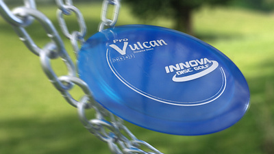 Disc Golf Render b3d blender blendercycles disc golf innova mockup product