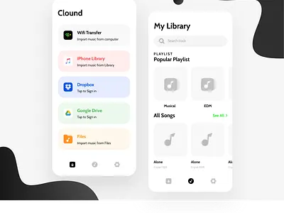 Music Cloud Download cloud download cloud iginl ling designer ling designer mobile music music app music cloud music player