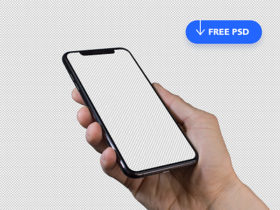 iPhone in Hand Mockup iphone iphone mockup iphone psd mockup iphone11 iphone11promax iphonex iphonexsmax mockup photoshop psd psd mockup teddygraphics