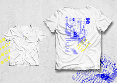 CDE shirt campaign artwork branding design illustration