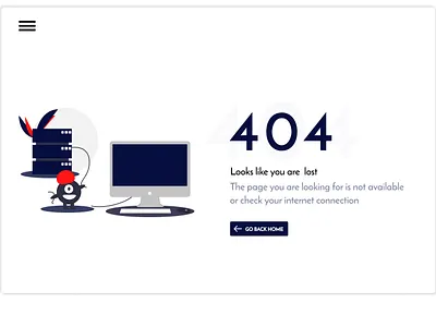 ERROR 404 ui homepage illustration interaction design interface ui ux uidesign