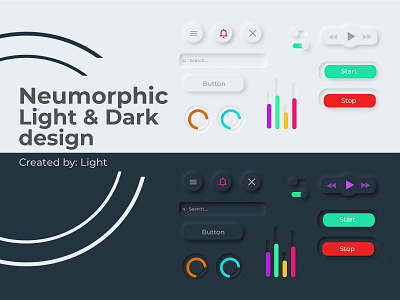 Neumorphic design button dark mode dark theme dark ui dribbble figma figmaafrica figmadesign lightdesign lightmode navigation neumorphic neumorphism search ui uiux