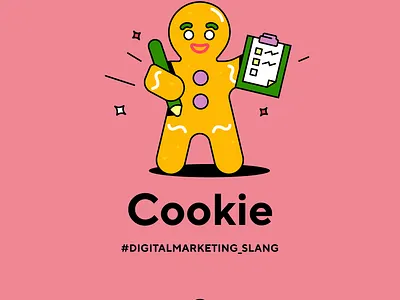 cookie cookie cookie man cookies digital marketing funny illustration slang vector web cookies