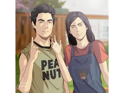 The Twins, Choco & Cream character illustration choco cream illustration original character princegribble rangersuniverse