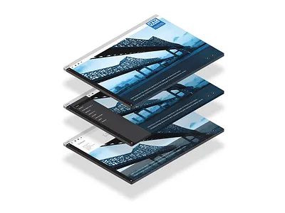 DAM Ui design landing page ui ux web design