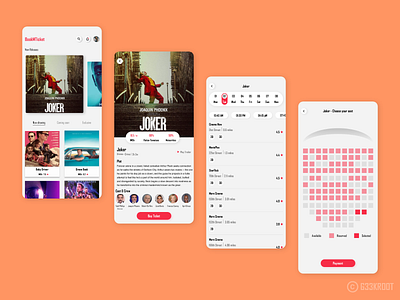 Movie App adobe adobexd app design movie movie app movie poster poster ui uiux uiuxdesign ux