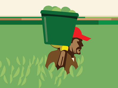 Essential Workers field workers illustration migrants vector