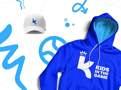 Kids in the Game Brand atlanta brand branding colorful design dynamic illustration logo new york vector