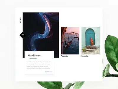 Travel App app design homepage interface travel ui ux