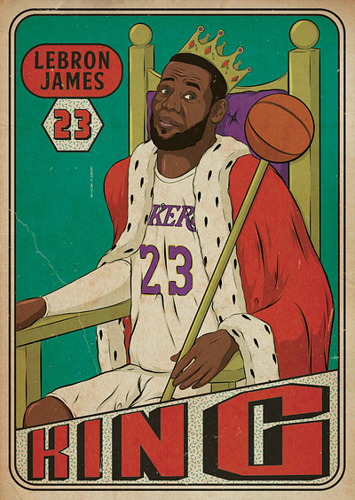 King James adobe illustrator adobe photoshop advertising illustration design illustration procreate