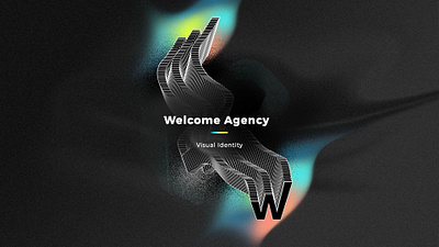 Welcome Agency Branding adobe agency logo artdirection artdirector artwork branding branding agency casestudy color palette creative director creativity identity inspiration logo logotype visual art visual identity