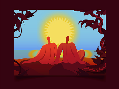 The Garden of Eden illustration
