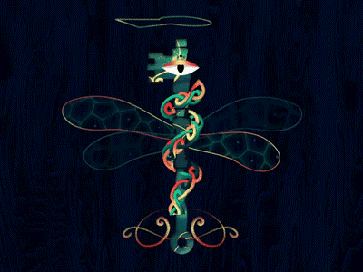 Fairy Key 36days 36daysoftype aftereffects animation cute dragonfly fairy fantasy key motion motion design oniric steampunk