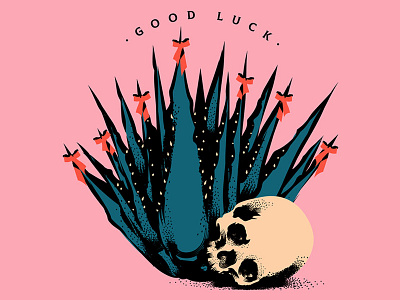 Good Luck adobe adobe illustrator design graphic design graphic design illustration illustrator poster design texture texture brushes vector vector art wacom wacom tablet