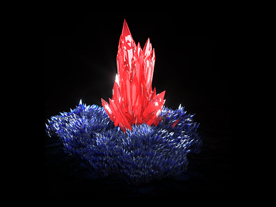 Crystal 3d after effects animation c4d c4d octane render canipekli cinema4d crystal crystal red illustration motion design octane red