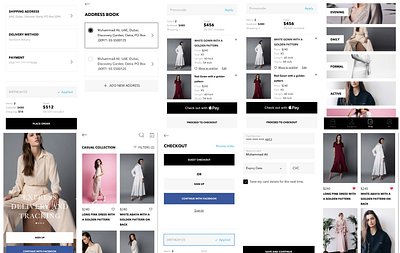 E Commerce App app branding design illustration logo minimal typography ui vector web website