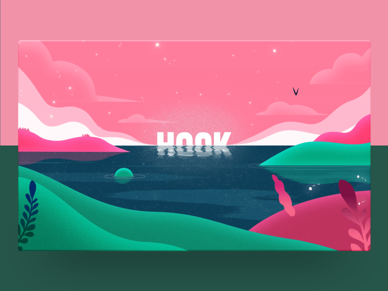 Hook Motion Reel 2019 - Morning animation illustration design illustrations mornings motion design motiongraphics sunrise