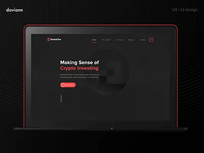 SwissOne | Corporate website corporate website crypto design interface ui ui design user experience user interface ux ux design uxui web website