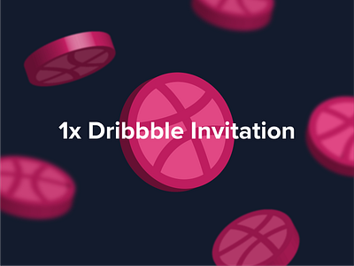 1x Dribbble invite 1xinvite design dribbble invitation dribbble invite dribbble invites dribbbleinvitation dribble invite joindribbble