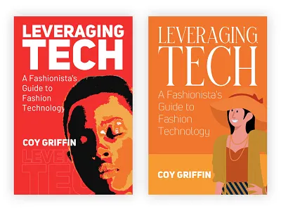 Leveraging Tech Book Cover Design book book cover book cover design book covers design illustration vector