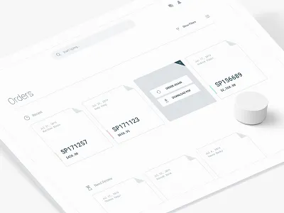 Concept screen - Orders (SaaS Web App) admin clean dashboard ecommerce orders prototyping saas software software design ui design user experience user interface ux design web app web application design web design web ui web ux