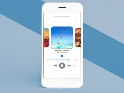 DailyUI Challenge #009 adobe challenge dailyui design figma interface mockup musicplayer ui