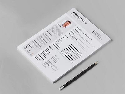 Free Basic Resume Template curriculum vitae cv cv template design free free cv template free resume template freebie freebies resume