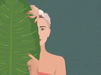 Stay WILD characterdesign colorful design girl illustration life nature relaxing stay travel vector wild