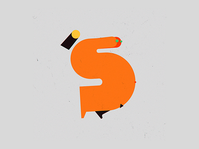S - 36 days of type 36daysoftype 36daysoftype07 animation art design illustration jump lettering motion space typeface vector