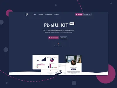 Pixel Pro - Premium Bootstrap UI Kit accessibility accessible bootstrap bootstrap 4 bootstrap template bootstrap theme design system themesberg ui kit ui kits