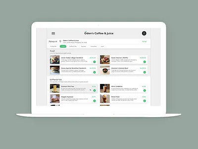 Online Ordering - White Label filters food order food ordering food ordering app ondemand web app website white label