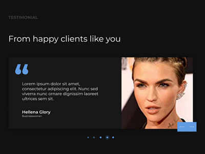Testimonial page ui design app creative figma testimonial ui uidesign uiux web