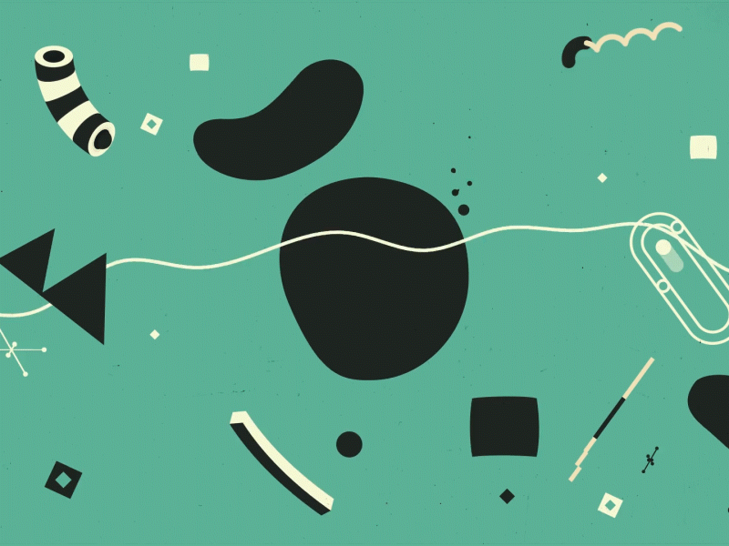 Un Día animation animation 2d color music color sound design flat illustration juana molina motion graphic