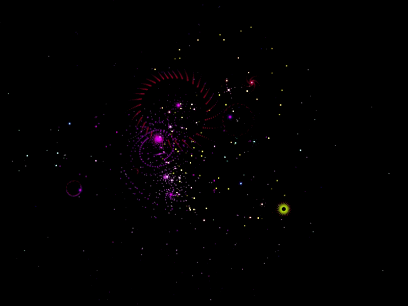 ✨Starry Mandelbrot Night✨ animation javascript mandelbrot