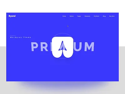 Byond MultiPurpose Theme - Hero animation hero banner hero section template design templates ui ux web design website design websites wordpress design wordpress theme