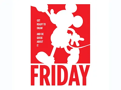 Friday character design cute disney illustration jerrod maruyama logo mickey mouse vector