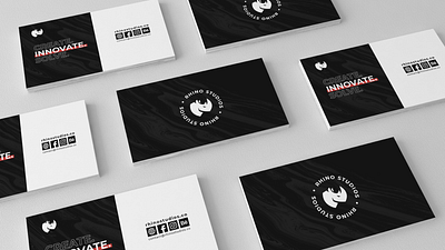 Rhino Studios branding design logo