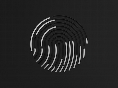 Apple's TouchID apple illustration iphone touchid