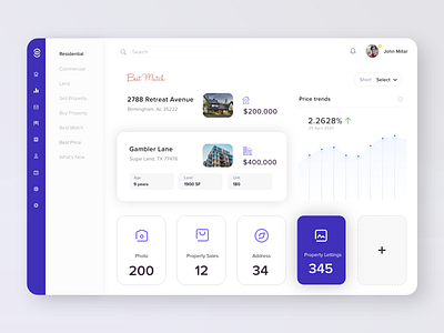 Property Dashboard Web application adobe xd clean clean ui dashboad dashboard app dashboard design dashboard ui property user experience user experience design user experience designer user experience prototype user experience ux user interface user interface design userexperiance userexperience userinterface web app web application